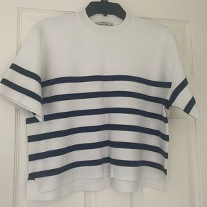 Abercrombie Short Sleeve Crewneck Sweater